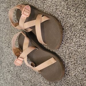 Rose Gold Chaco sandals